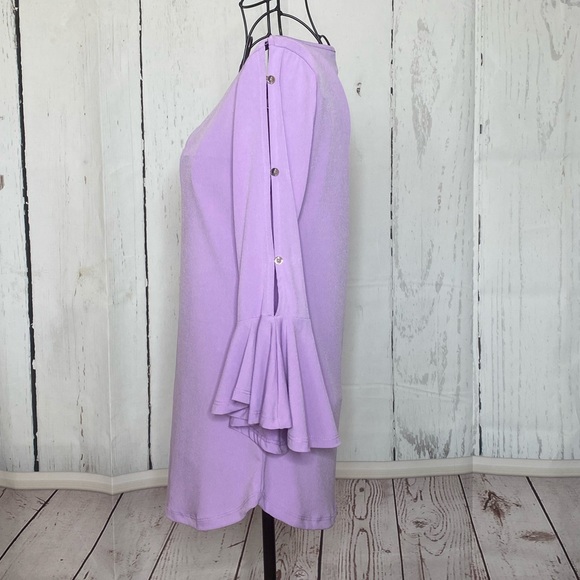New York & Co Lavender Top - Picture 7 of 12